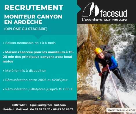 Recherche moniteur canyon